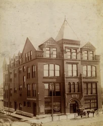 Marion Sims Medical College, South Grand Avenue and Caroline Street